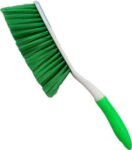 Carpet Cleaner Long Bristle Carpet Upholstery Cleaning Brush for Home Car Carpets, Sofas, Plastic Wet and Dry Brush (Green) Plastic Wet and Dry Brush (Green, White, 2 Units)