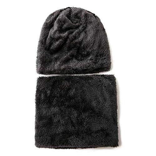 Men's Wool Cap With Neck Muffler