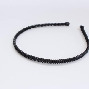 buy Plastic Ovals Black Balck Hair Band for Girls and Kids  Migento.in Jewellery