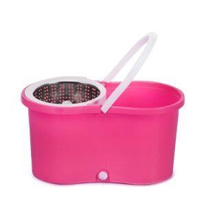 Bucket Mop with an Additional Refill Pink