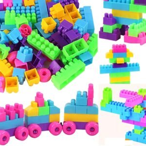 Building Blocks for Kids with Wheel