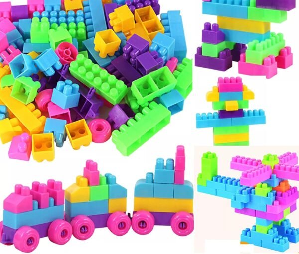 Building Blocks for Kids with Wheel