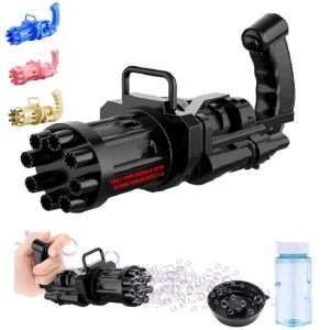 Buy LUCID...We Build Relations 8-Hole, Rocket Launcher Electric Bubble Machine Gun for Toddlers Toys, New Gatling Bubble Machin Toddlers Toys Automatic Bubble Blower Machine Portable, Outdoor & Indoor Toys for Boys and Girls I Bubble Gun for Kids (Random Color) Online at Low Prices in India - Migento.in