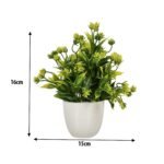 Artificial Bonsai (Green, Set of 2)