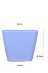 Table top Pots (9 Inch) (sky blue 2)(Pack of 6)