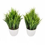 Artificial Bonsai (Green, Set of 2)
