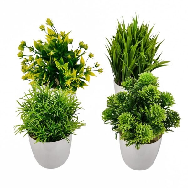 Artificial Bonsai (Green, Set of 2)