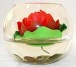 glass vases home decor Round glass