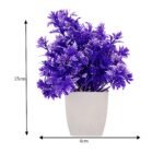 Artificial Bonsai ( Set of 2, Blue)