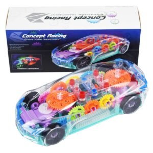 musical and 3D lights car