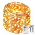 8 Modes 100 LED light (Golden)