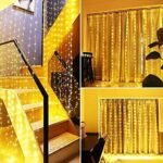 8 Modes Curtain Lights  (Golden)