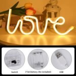 Love Neon Signs Light Lights for Gift,