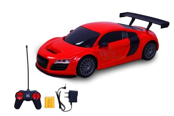 plastic racing car
