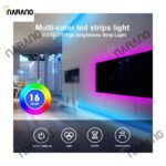 RGB Remote Control Multicolor Led Strip Light for Home, Office, and Festival Decoration (5 Meter)