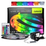 RGB Remote Control Multicolor Led Strip Light for Home, Office, and Festival Decoration (5 Meter)