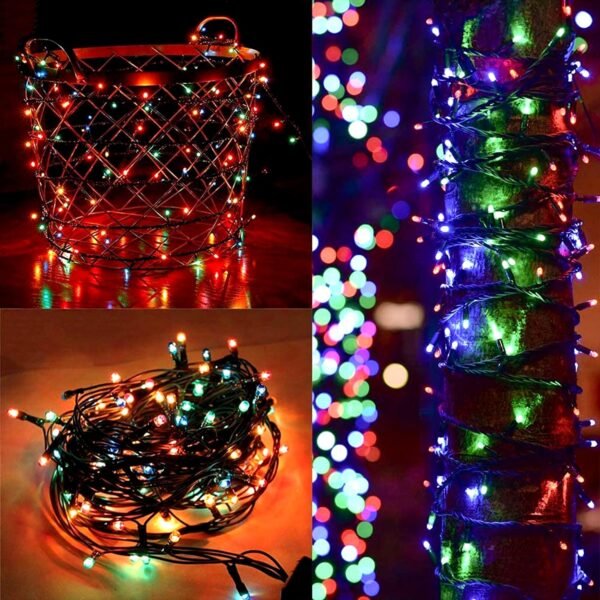 Rice light (Multi color) black wire