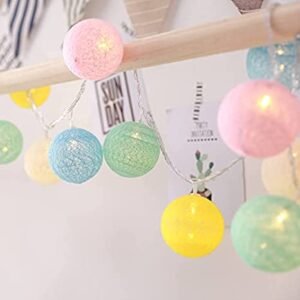 Cotton Ball light (light multi color )