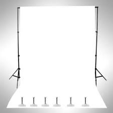 PRO 8 ft. X 12 ft.  White Screen for best photo shoot