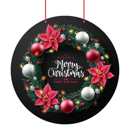 migento india Buy Webelkart® Premium Merry Christmas and Happy New Year Printed Wall Hanging/Front Door Hanging for Home and Christmas Decorations Items Online at Low Prices in India - Migento.com