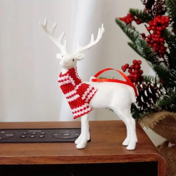 migento india Buy PartyToko Set of 1 Reindeer Christmas Decorations Indoor,Christmas Deer Figurines,Decorative Xmas Elk for Party Holiday Tabletop Shelf Desk Office Decorations and Display 1pcs Online at Low Prices in India - Migento.com