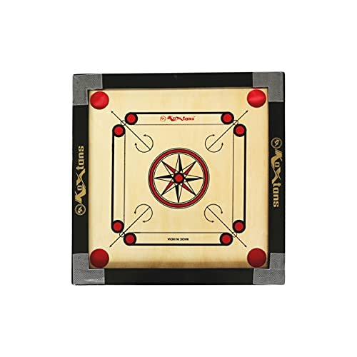 MIGENTO INDIA Buy KOXTONS - Carrom Board Small 1.5" Border (Economy), Brown Online at Low Prices in India - Migento.com