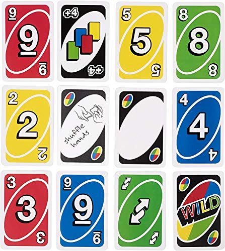 MIGENTO INDIA Mattel Uno Playing Card Game For 7 Yrs And Above For Adult,Set Of 112 Cards, Multicolor  Migento.com Toys & Games