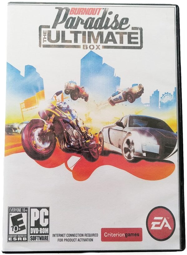 MIGENTO INDIA Burnout-Paradise Pc Game DVD in box